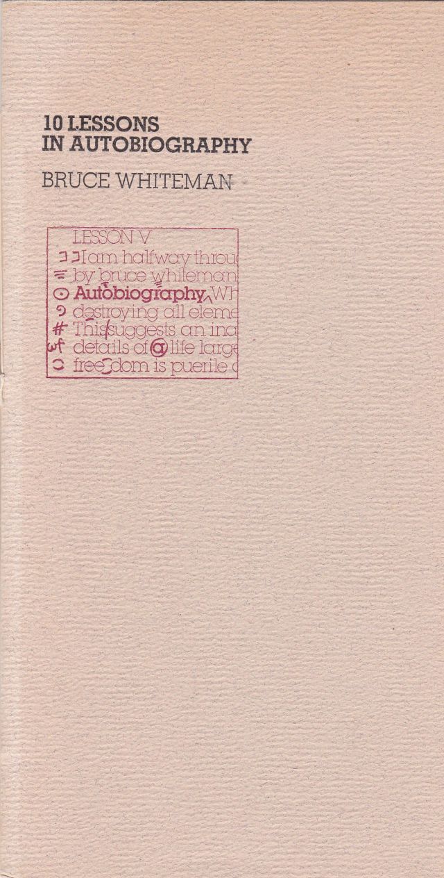 Image for 10 Lessons In Autobiography